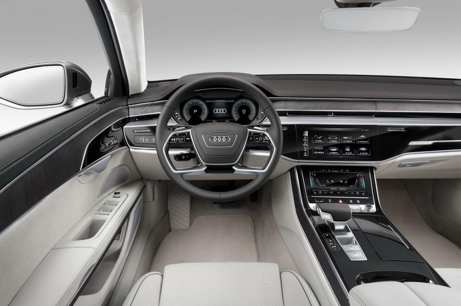 Торпедо Audi A8 L 55 TFSI Quattro (D5) 2017 года  (WW) (фото 9 из 116)